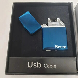 Spike USB Electric  Arc Lighter Blue